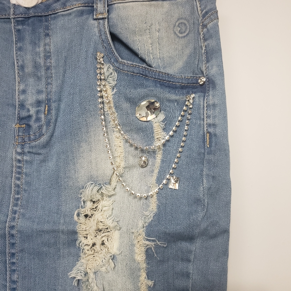 Bonage Blue Jean skirt - Picture 3 of 9